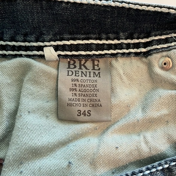 BKE Denim Carter Straight Size 34S - Picture 10 of 16
